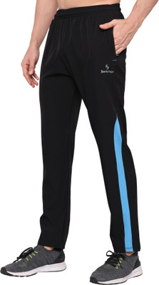 stormshape Colorblock Men Black, Blue Track Pants