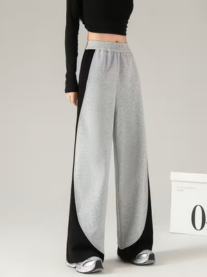 SIXTEENLINES Striped Women Grey Track Pants