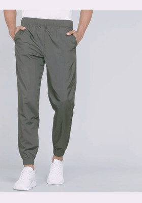 AquaPrime Solid Men Grey Track Pants