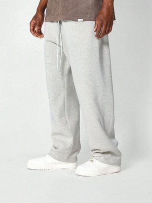 Dockstreet Solid Men Grey Track Pants