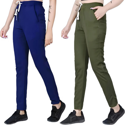 MATTILA Self Design Men Blue, Olive Track Pants