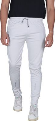 Kwirfy Solid Men Grey Track Pants