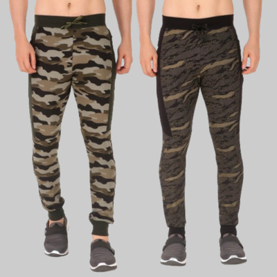AKTIO Printed Men Multicolor Track Pants