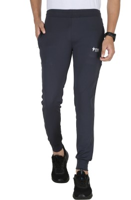 STAR THE VISION Solid Men Blue Track Pants