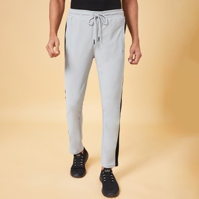 Ajile By Pantaloons Solid Men Grey Track Pants