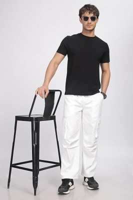 UNICO WESTON STORE Self Design Men White Track Pants