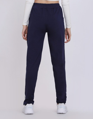 HARSHITA MART Solid Women Blue Track Pants