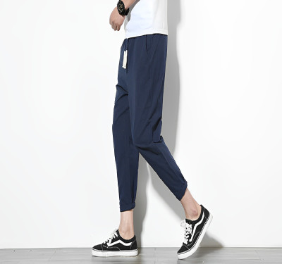 clickwell Self Design Men Dark Blue Track Pants