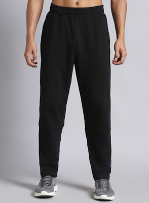 Cult Solid Men Black Track Pants