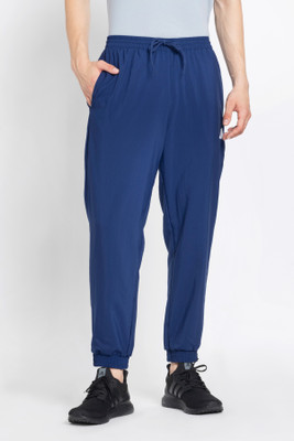 ADIDAS Solid Men Dark Blue Track Pants