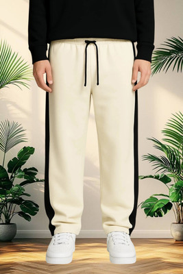 KEESUN Solid Men Gold Track Pants
