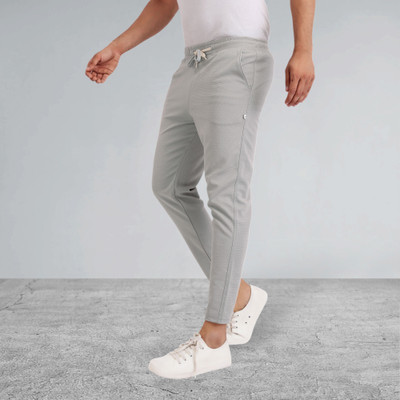 THE SARTHI CREATION Solid Men Grey Track Pants