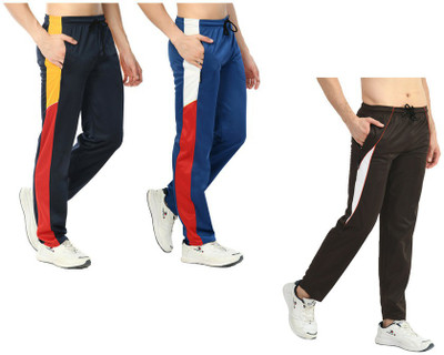 Indistar Colorblock Men Multicolor Track Pants