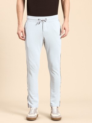 BEING HUMAN Solid Men Grey Track Pants