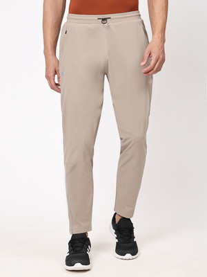DIDA Self Design Men Beige Track Pants