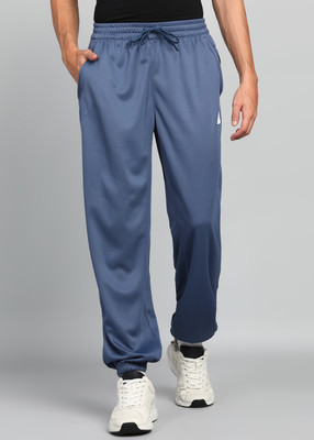 ADIDAS Solid Men Blue Track Pants