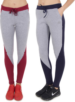 SWEEKASH Colorblock Women Multicolor Track Pants