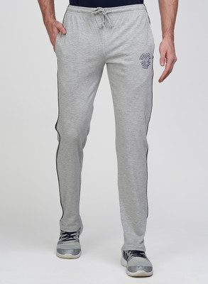 Guapo Striped Men Grey Track Pants