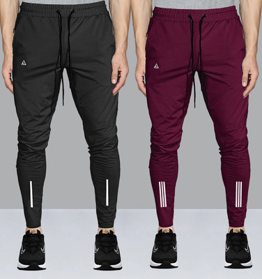 AVOLT Striped Men Multicolor Track Pants