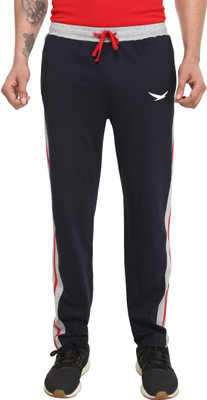Hiflyers Solid Men Blue, Grey Track Pants