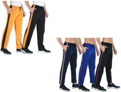 IndiWeaves Colorblock Men Multicolor Track Pants