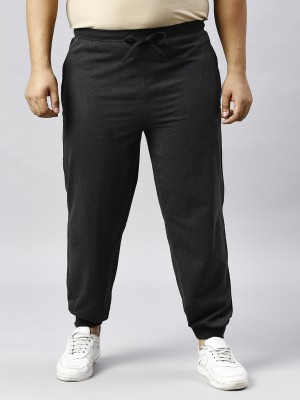 XMEX Solid Men Grey Track Pants