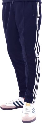 Tee town Striped Men Blue Track Pants