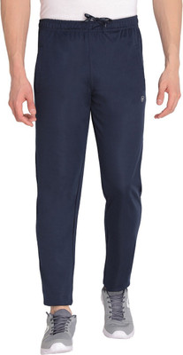 Neva Solid Men Dark Blue Track Pants