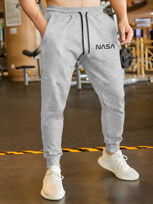 VCANEE Printed Men Grey Track Pants