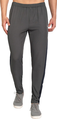 Perf Solid Men Grey Track Pants