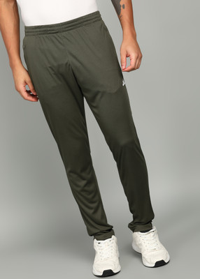 ADIDAS Solid Men Green Track Pants