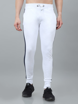 Texman Striped Men Grey Track Pants