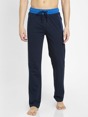 JOCKEY Solid Men Blue Track Pants