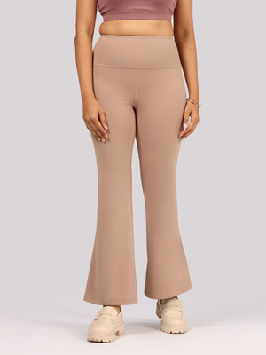 BlissClub Regular Fit Women Brown Trousers