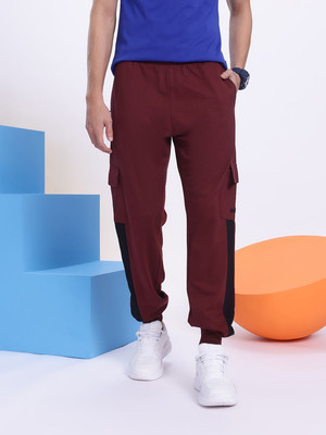 AEROPOSTALE Solid Men Maroon Track Pants