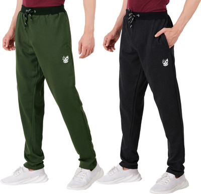 OFFENDERS Printed Men Green, Grey Track Pants
