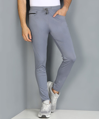 Moda Rapido Solid Men Grey Track Pants