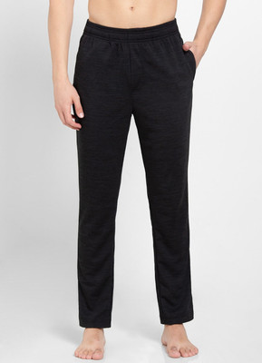 JOCKEY Solid Men Black Track Pants
