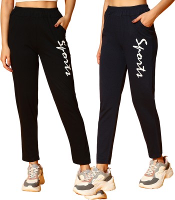 zazbi Printed Women Multicolor Track Pants