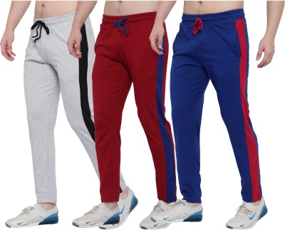 FASHA Striped Men Multicolor Track Pants