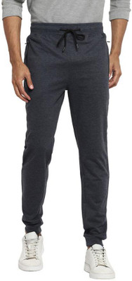 TURTLE Solid Men Grey Track Pants