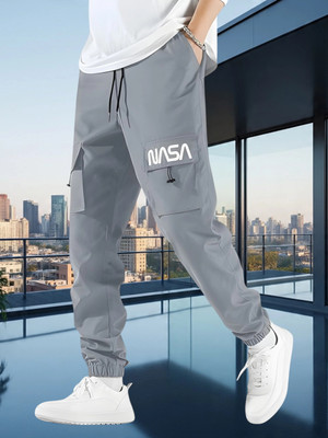 THE SARTHI FASHION TREND Solid Men Grey Track Pants