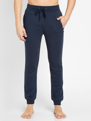 JOCKEY Solid Men Dark Blue Track Pants
