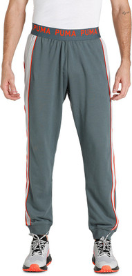 PUMA TRAIN KNIT JOGGER Solid Men Grey Track Pants