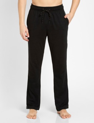 JOCKEY Solid Men Black Track Pants