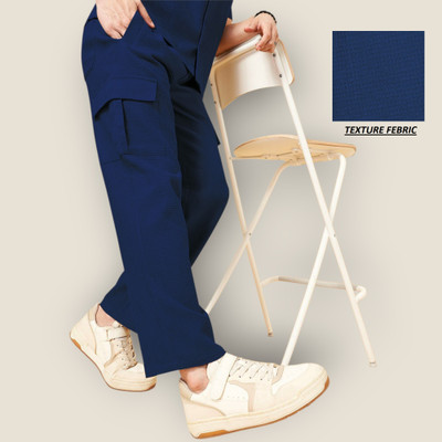 INDICLUB Solid Men Blue Track Pants