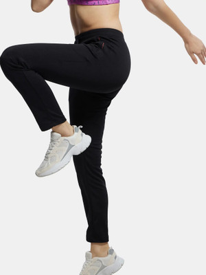 JOCKEY MW54 Microfiber Fabric Active Wear Solid Women Black Track Pants