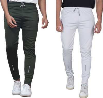 Rowing Solid Men Olive, Grey Track Pants