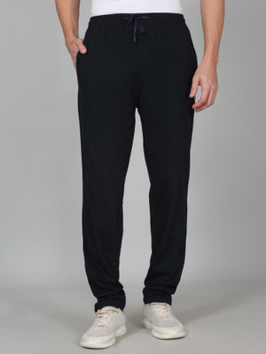 CANTABIL Printed Men Dark Blue Track Pants