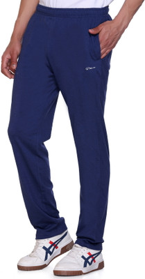 A&Y Solid, Printed Men Blue Track Pants